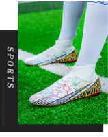 Botas de fútbol profesionales AG para hombres, zapatos de fútbol para niños, tacos altos para el tobillo, zapatillas de fútbol de hierba, zapatos de entrenamiento de Futsal, gran oferta - details 23
