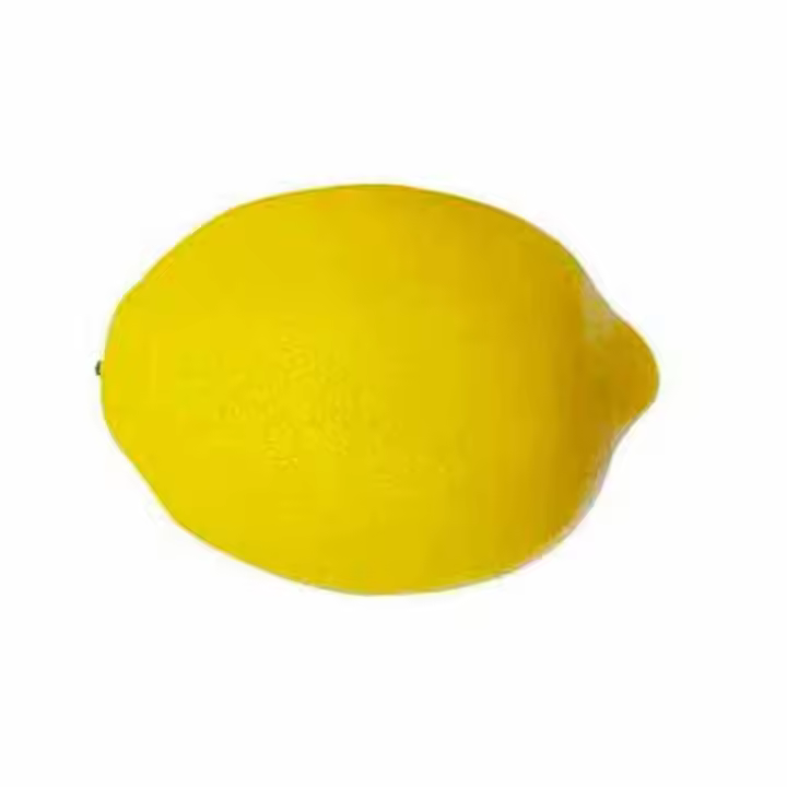 Simulación duradera limones artificiales amarillo frutas falsas realistas espuma frutas decorativas boda - 1