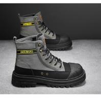 Botas Deportivas de Lona de Alta Talla para Hombres Zapatos Casuales de Otoño con Suela Gruesa - details 18