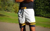 Pantalones Cortos de Compresión Y2K con Estampado de Calavera Ropa de Gimnasio 2-en-1 para Hombres - details 2