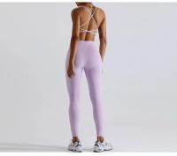 Pantalones de Yoga para Mujer de Cintura Alta Levantamiento de Glúteos Pantalones Deportivos de Fitness Ciclismo Correr Aire Libre Material de Nylon Temporada Primavera/Verano - details 5