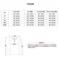 Suéter de punto para hombre, camiseta informal de manga larga con cuello redondo y ajuste holgado - details 0