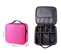 Caja de cosméticos multifuncional de gran capacidad, tela Oxford impermeable, absorción de golpes, partición interna ajustable - details 7