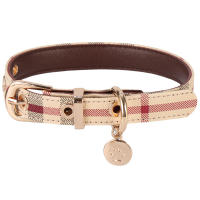 Conjunto de Collar y cuerda de tracción de piel sintética para mascotas pequeñas, peluche de moda - details 1