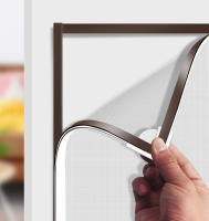 Microperforada Universal para Ventanas, Malla lavable, Ajustable en rojo, Ventana de malla magnética, Protección total - details 2