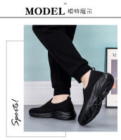 Hombres para verano otoño, nuevo estilo para hombres, deportes de un pie y ocio zapatos perezosos transpirables de suela suave, viejos zapatos de malla de Beijing - details 31