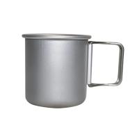 Taza de agua para acampar al aire libre, vajilla de aluminio plegable portátil para senderismo, Picnic y montañismo, 300ml - details 13