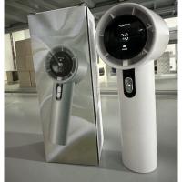 Ventilador pequeño de alta velocidad de 100 velocidades, pantalla digital de carga USB, gran turbina de gran potencia de viento, ventilador de mano - details 1