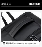 Mochila De Negocios Extensible de gran capacidad para hombre, morral multifunción de viaje con carga USB, impermeable, expandible, para ordenador - details 27