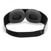 Máscara de sueño 3D para mujeres y hombres para cubrir los ojos, máscaras opacas, almohadilla para dormir ponderada, venda negra para los ojos, viaje - details 6
