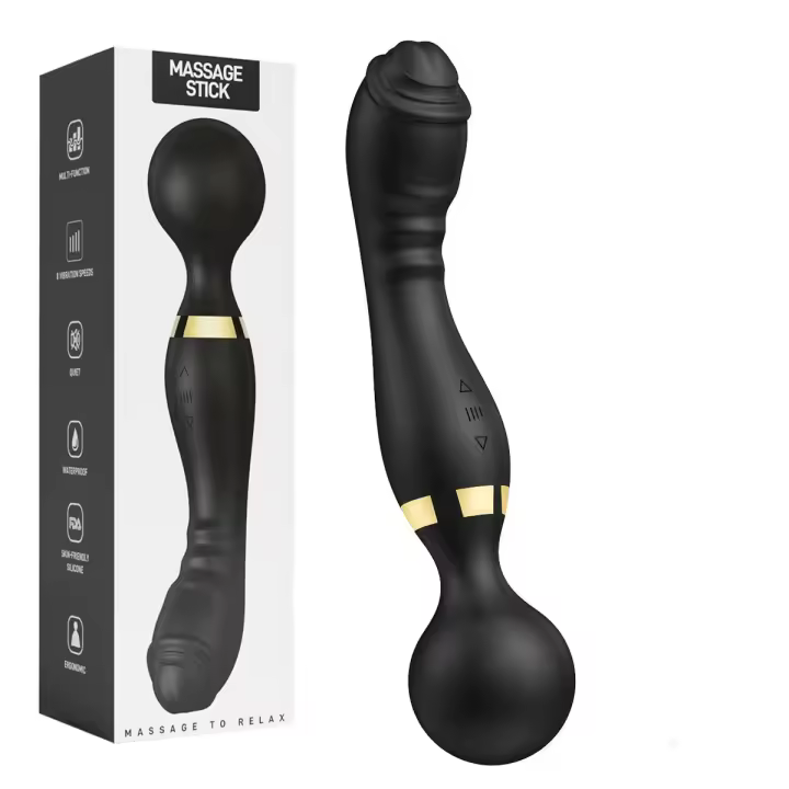 Consolador vibrador potente para mujer, varita masajeadora AV femenina, estimulador del punto G y clítoris, Juguetes sexuales para adultos, masturbador, 20 velocidades - 1