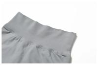 Shorts de Yoga de Cintura Alta Ajuste de Barriga, Levantamiento de Cadera, Ropa de Gimnasio de Nylon Zapatillas de Correr para Primavera/Verano - details 26