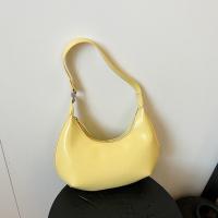 Bandolera de cuero de Pu de Color sólido, bolso Hobo de gran capacidad con forma de luna para mujer, bolso Hobo de estilo coreano para chica - details 27