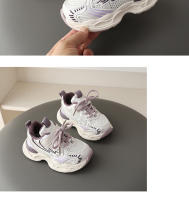 Zapatos deportivos de niños de primavera y otoño de la marca de moda compañeros de clase niños y niñas doble red transpirable correr antideslizante casual zapatillas para correr - details 9