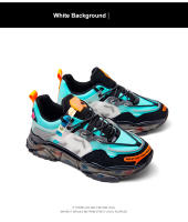 Zapatos deportivos de marca para hombre, zapatillas deportivas informales transpirables para exteriores, zapatos de aumento cómodos para correr, zapatillas gruesas - details 19