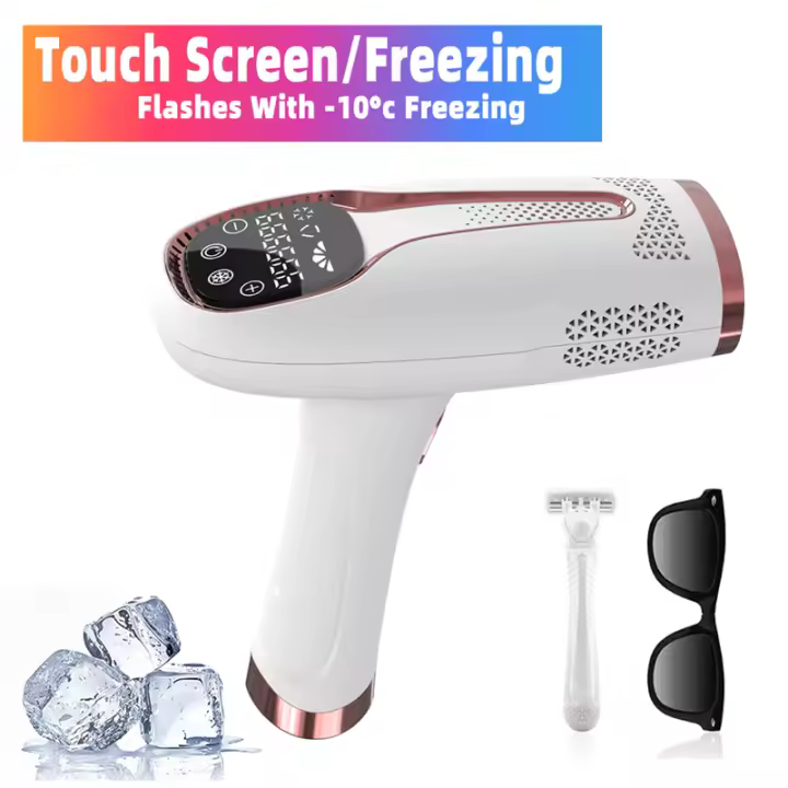 Depiladora láser IPL para mujeres, dispositivos de uso doméstico, depilación eléctrica indolora, Bikini, envío directo - 1