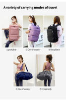 Mochila De Viaje Para Mujer IKE MARTI Gran Capacidad Deportiva Yoga Fin De Semana Con Múltiples Bolsillos Cierre De Cremallera - details 7