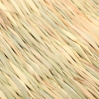 Estera de paja de animales pequeños, estera de cama tejida a mano segura y masticable para mascotas, nido de molienda para dormir - details 6