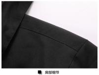 Chaqueta impermeable con capucha para hombre, Parka informal para exteriores, Abrigo con capucha, chaqueta rígida - details 22