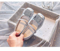 Nuevos zapatos de ballet de cabeza cuadrada francesa arco princesa tacón alto zapatos casuales solo - details 11