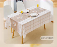 Mantel de mesa PEVA impermeable, Mantel Rectangular, paño de aceite para cena, Mantel con patrón Floral, tapete para mesa de centro - details 6