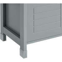 Armario de Baño de Metal 3 Estantes y 2 Cajones Blanco Tamaño 30 x 30 x 144 cm - details 15