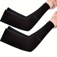 2/3 Doble Juego de Mangas de Hielo para Hombres y Mujeres, Mangas de Protección Solar para Ciclismo al Aire Libre, Camping, Golf, Pesca, etc., Mangas de Protección UV Frescas. - details 4