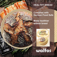 Walfos Cestas de fermentación de masa de ratán natural Cesta de prueba de pan de mimbre Baguette de campo Banneton de masa de pan francés - details 3