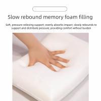 Almohada de seda de hielo transpirable, almohada cómoda con núcleo para las cuatro estaciones, almohada protectora para el cuello, almohada ligera de textura suave para siesta en la oficina - details 2