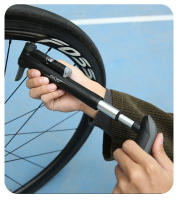 GIYO-bomba de mano portátil para bicicleta, inflador de neumáticos de aleación de aluminio, válvula Schrader Presta, 120Psi - details 7