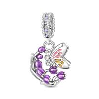 Nuevos Dijes de Plata de Ley 925 Diseño de Abrazo de Amor Zirconia Joyería de Mujer DIY Pulseras - details 29