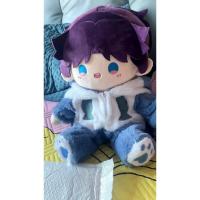 Juego Love and Deepspace disfraz de tiburón 40cm posición sentada ropa de muñeca muñeca de algodón lindo peluche accesorios de ropa de repuesto - details 2