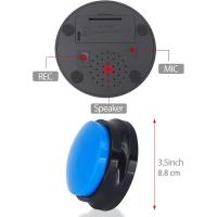 Juguete de Mascota Sonido Animal Registable Botón de Voz de Gato Herramienta de Entrenamiento de Comunicación para Perros y Gatos Interactivo Uso Indoor/Outdoor Material Plástico - details 2