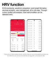 2025 Nuevo reloj inteligente para presión arterial de hombres, frecuencia cardíaca, detección de HRV IP68 Llamada Bluetooth impermeable para la salud de las mujeres (seguimiento menstrual) Reloj inteligente para modo deportivo de mujeres - details 10