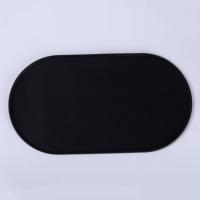 Tapete de silicona para cuenco para mascotas, Mantel Individual antideslizante fácil de limpiar para gatos, almohadilla impermeable antidesbordamiento para beber para perros y gatos - details 5