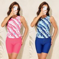 Conjunto de Tankini de Tie Dye 2025 Traje de Baño de Cintura Alta para Mujeres - details 21
