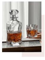 Eways - Botellas de vino de vidrio irregulares, whisky, vertedor de licor, botellas de cerveza de vodka de barra pequeña - details 2