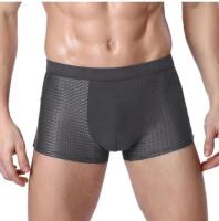 Ropa Interior de Fibra Ultrafina de Bambú Empaquetado de 4 Piezas Ropa Interior Elástica de Compresión para Hombres - details 3