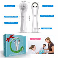 Cepillo de lavado+EMS (limpiador facial eléctrico+EMS) - details 2
