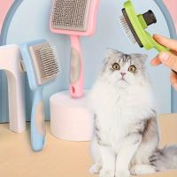Peine para mascotas, masaje y eliminación de pelo suelto, fácil de quitar piel suelta - details 0