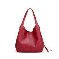 Bolso de mano para mujer de piel sintética suave de alta capacidad, diseño vintage, bolso de hombro con asa superior para mujer - details 16
