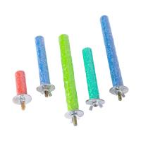 Juguetes para masticar pájaros para mascotas, perchas para loros, plataforma de soporte, jaula de juguete, molienda de patas, juguetes limpios para mordeduras de loro, periquito, productos para mascotas, 1Pc - details 4