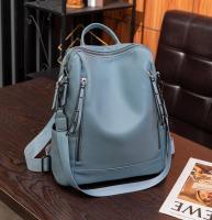 Mochila De piel auténtica para mujer, bolso de viaje de alta calidad, informal, de hombro, 2023 - details 26