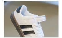 Zapatillas de deporte para niño y niña, zapatos informales para correr y caminar, Tenis versátiles a la moda, suela suave con lazo de gancho, primavera y otoño - details 3