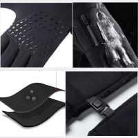 Guantes de motorista para hombre, polares de peluche resistentes a la abrasión, impermeables, para senderismo, 1 par - details 4