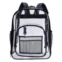 Mochila impermeable para hombre y mujer, Bolsa Escolar de viaje portátil, informal, transparente, a la moda, Unisex - details 16