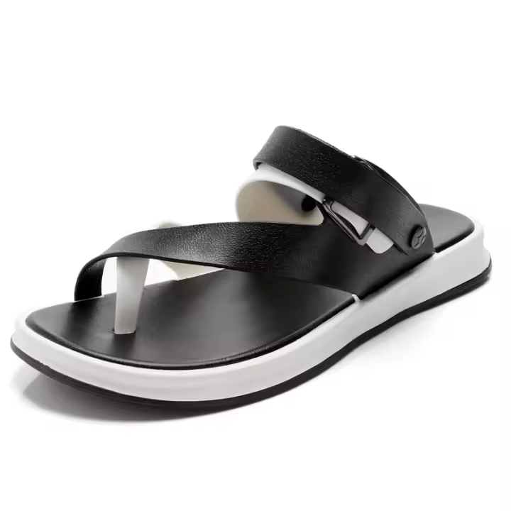 2025Nuevas Chanclas de Verano para Hombres Moda Exterior Sandalias de Doble Uso Sandalias Casuales de Moda para Jóvenes Estilo Coreano - 1