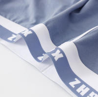 BODY & SOUL-ropa interior de algodón suave para hombre, Bóxer corto de color sólido, talla M-3XL, YT88356 - details 7