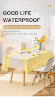 Mantel de mesa PEVA impermeable, Mantel Rectangular, paño de aceite para cena, Mantel con patrón Floral, tapete para mesa de centro - details 0