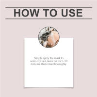 Mascarilla nutritiva para hidratación profunda, suavizante que mejora la elasticidad, el brillo e la hidratación del cabello. - details 3